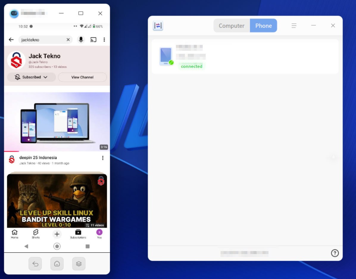Panduan Cross-Device Collaboration deepin: Transfer File, Sharing Keyboard, dan Mirror HP